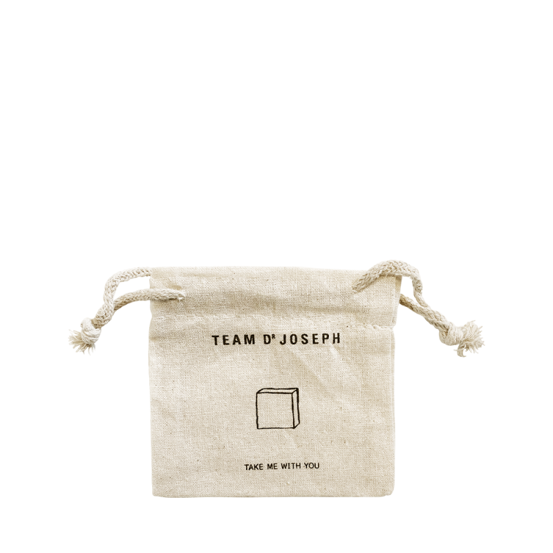Zero Waste Cotton Bag für Cubes take me with you - 10x10 cm
